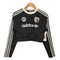 アディダスオリジナルス adidas Originals W SOCCER LS CROP クロップド クルーネック Tシャツ レディース JPN:L