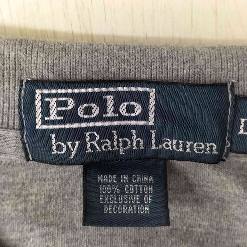 ポロバイラルフローレン Polo by RALPH LAUREN ポニー 刺繍 S/S ポロ シャツ メンズ import:L