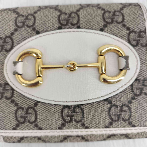 グッチ GUCCI ホースビット 1955 GGスプリーム ウォレット レディース ONE SIZE