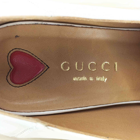 グッチ GUCCI GGマーモント ヒールローファー レディース 34 1/2