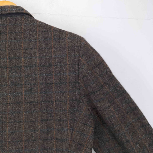 ハリスツイード Harris Tweed Dunn&Co 胡桃ボタン ツイード3Bテーラードジャケット メンズ