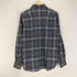 スリードッツ three dots マチ付き L/Sチェックシャツ メンズ JPN:M