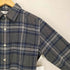 スリードッツ three dots マチ付き L/Sチェックシャツ メンズ JPN:M