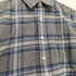 スリードッツ three dots マチ付き L/Sチェックシャツ メンズ JPN:M