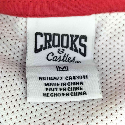 クルックスアンドキャッスルズ CROOKS&Castles メッシュ生地 プリント L/S Tシャツ メンズ import:M