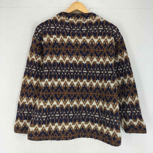 デサント descente 80-90s 総柄ニット メンズ M