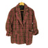 ザラ ZARA チェックツイードジャケット レディース import:XS
