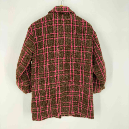ザラ ZARA チェックツイードジャケット レディース import:XS