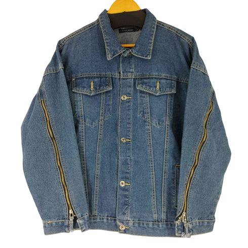 トミーヒルフィガー TOMMY HILFIGER フラップポケット デニムジャケット メンズ import:L