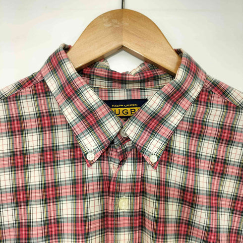 ラグビーラルフローレン Rugby Ralph Lauren チェック柄 L/S BDシャツ メンズ import:XL