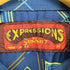 Expressions 襟芯 総柄シャツ メンズ JPN:M