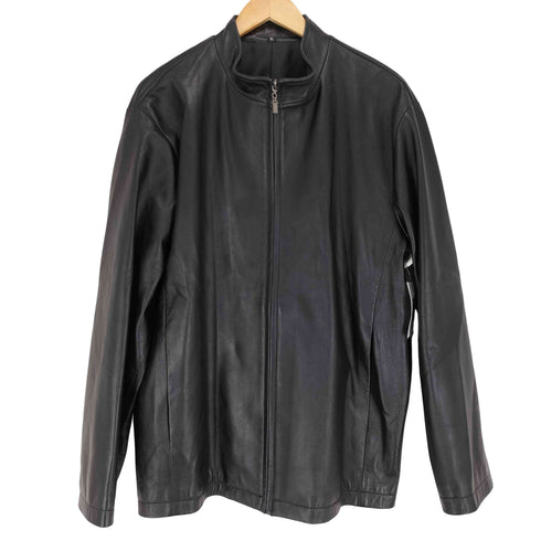 lamb leather シングルライダースジャケット メンズ JPN:XL