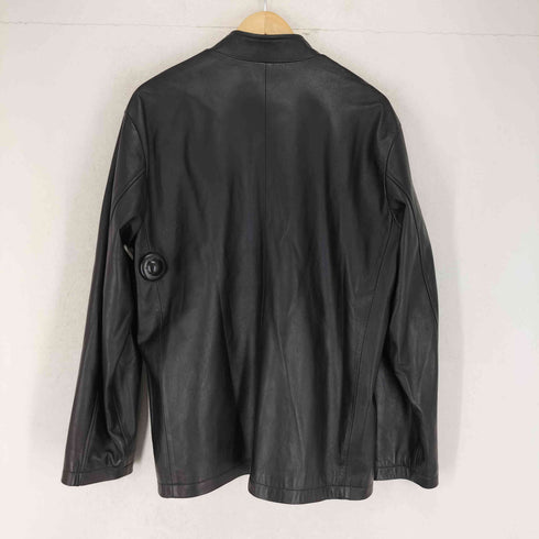lamb leather シングルライダースジャケット メンズ JPN:XL