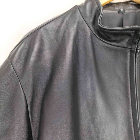 lamb leather シングルライダースジャケット メンズ JPN:XL