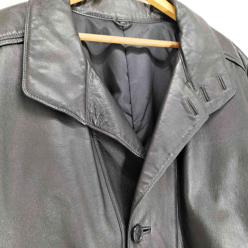 cow leather レザーハーフコート メンズ JPN:L