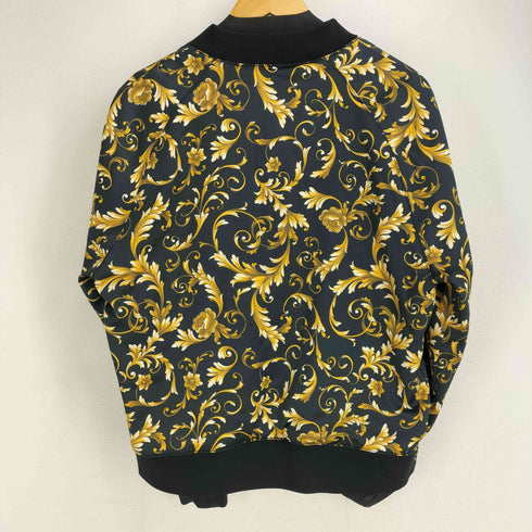 エイチアンドエム H&M 総柄リバーシブルジップアップブルゾン メンズ import:M