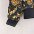 エイチアンドエム H&M 総柄リバーシブルジップアップブルゾン メンズ import:M