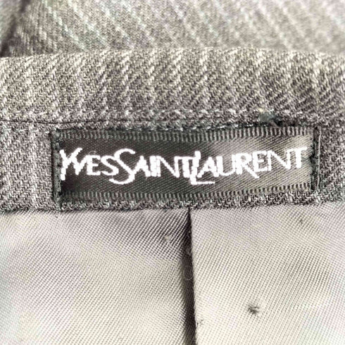 イブサンローランプールオム Yves Saint Laurent Pour Homme セットアップ ストライプ テーラードジャケット スラックス メンズ 46MODA