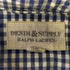 デニムアンドサプライラルフローレン DENIM&SUPPLY RALPH LAUREN ギンガム チェック L/S ボタンダウン シャツ メンズ import:M