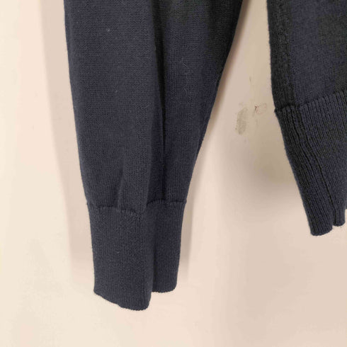 ポロラルフローレン POLO RALPH LAUREN スモールポニー刺繍 エルボーパッチ Vネックニット メンズ XL