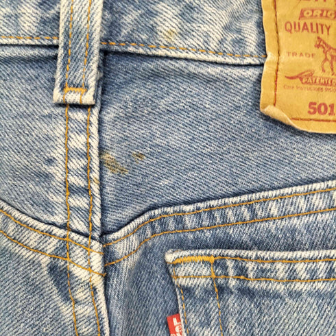 リーバイス Levis 90S ボタン裏552 USA製 501 コットン ストレートデニム パンツ メンズ W29L36