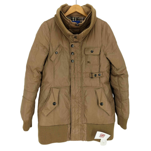 バーバリーブルーレーベル BURBERRY BLUE LABEL ハイネック ダウンコート レディース JPN:40