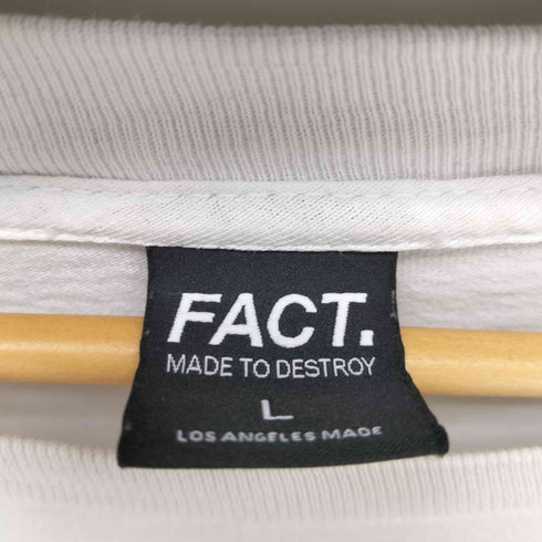 FACT. MADE TO DESTROY USA製 両面プリントTシャツ メンズ L
