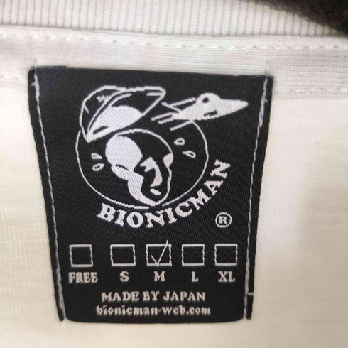 バイオニックマン BIONICMAN ロゴプリントTシャツ メンズ M