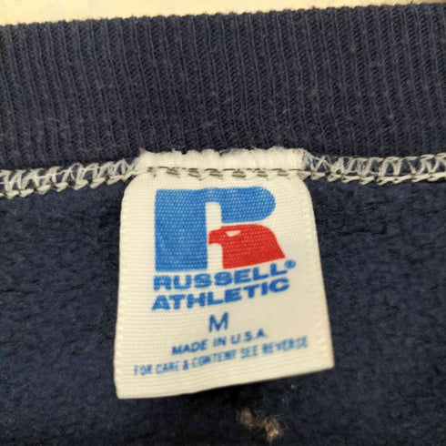 ラッセルアスレチック RUSSELL ATHLETIC 90S USA製 CAE プリント クルーネック スウェット メンズ M