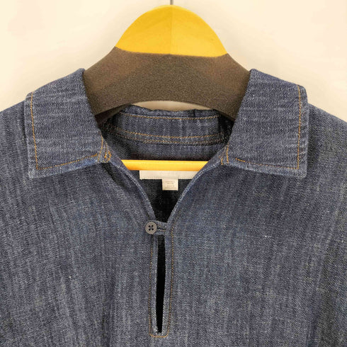 ザラ ZARA COTTON/LINEN DENIM SHIRT メンズ XL