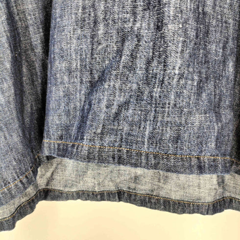 ザラ ZARA COTTON/LINEN DENIM SHIRT メンズ XL