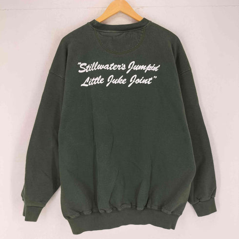 ラッセルアスレチック RUSSELL ATHLETIC 90S ESKIMO JOES プリント クルーネック スウェット メンズ L