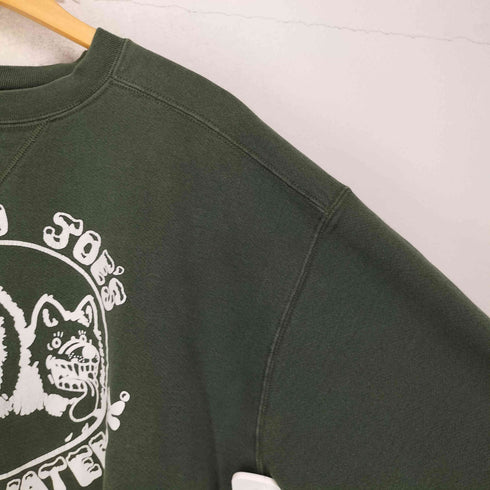 ラッセルアスレチック RUSSELL ATHLETIC 90S ESKIMO JOES プリント クルーネック スウェット メンズ L