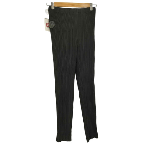 イッセイミヤケ ISSEY MIYAKE 90S 銀タグ プリーツ イージーパンツ レディース JPN:S