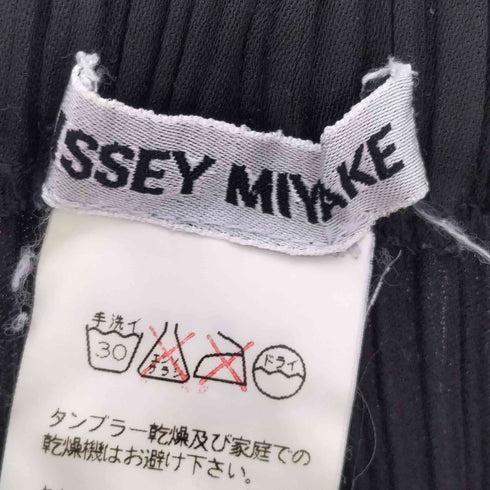 イッセイミヤケ ISSEY MIYAKE 90S 銀タグ プリーツ イージーパンツ レディース JPN:S