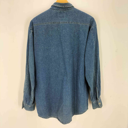 ステューシー Stussy 90s OLD WORKGEAR L/Sデニムシャツ メンズ M