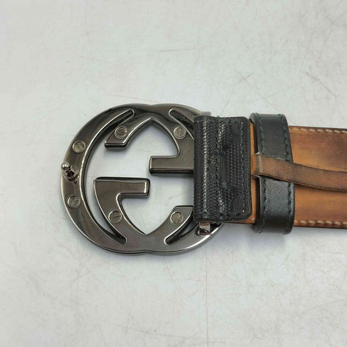 グッチ GUCCI GG インプリメ シャイニー ベルト メンズ 90.36