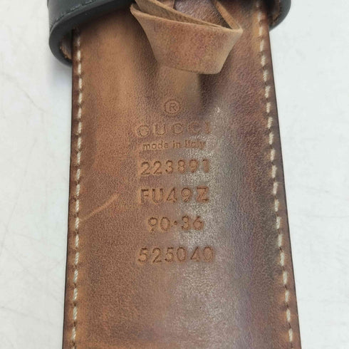 グッチ GUCCI GG インプリメ シャイニー ベルト メンズ 90.36