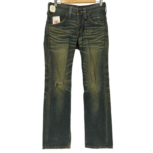 リーバイス Levis 502 スタッズ ヒゲ ストレートデニム Y2K メンズ 30inch