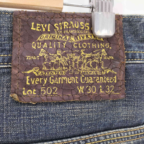 リーバイス Levis 502 スタッズ ヒゲ ストレートデニム Y2K メンズ 30inch