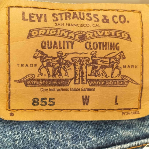 リーバイス Levis 90S 855-04 ジップフライデニム オレンジタブ メンズ 27inch