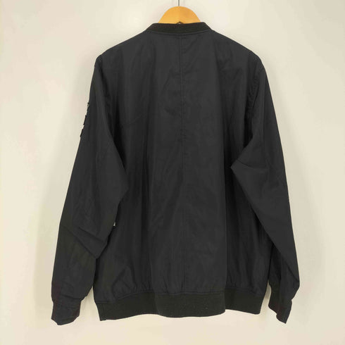 ハッシュパピーズ HUSH PUPPIES ワッペン MA-1 ナイロン ボンバージャケット メンズ 2L