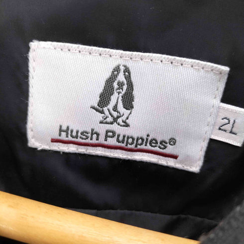 ハッシュパピーズ HUSH PUPPIES ワッペン MA-1 ナイロン ボンバージャケット メンズ 2L