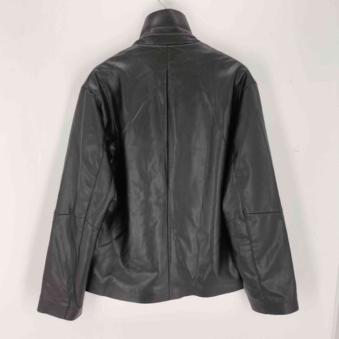ザラ ZARA フェイクレザージップアップブルゾン メンズ XL