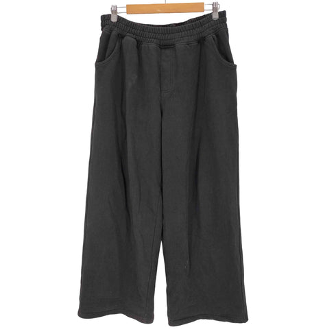 ザラ ZARA 裏フリーススウェットワイドパンツ メンズ L