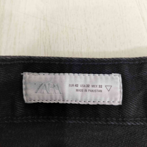 ザラ ZARA バギーフィットデニムパンツ メンズ 42