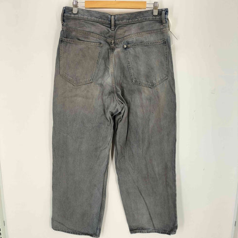 エイチアンドエム H&M コーティング加工 バギーデニム メンズ 34/30