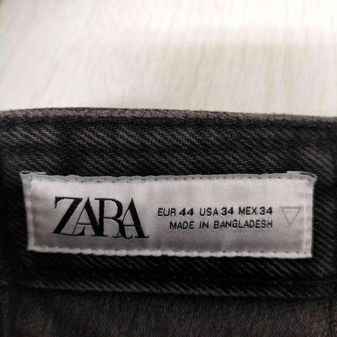 ザラ ZARA ワイドストレートデニムパンツ メンズ 44