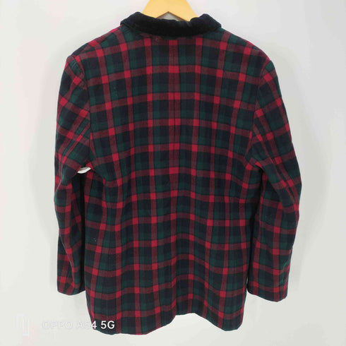 ペンドルトン PENDLETON USA製 タータンチェック ウール テーラードジャケット レディース 14