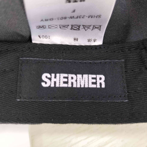 SHERMER Sロゴ刺繍 SPORTS CAP メンズ